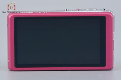 [Used] Panasonic LUMIX DMC-FX77 Glamorous Pink Compact Digital Camera