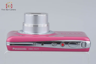 [Used] Panasonic LUMIX DMC-FX77 Glamorous Pink Compact Digital Camera