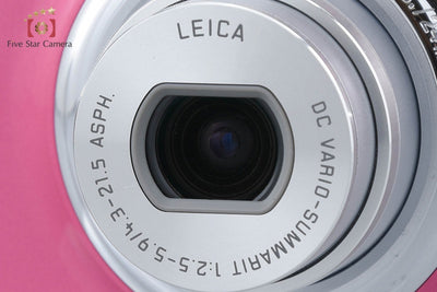 [Used] Panasonic LUMIX DMC-FX77 Glamorous Pink Compact Digital Camera