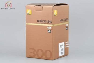 [Used] Nikon AF-S NIKKOR 300mm f/4 E PF ED VR with original box