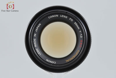 【中古】Canon キヤノン FD 55mm f/1.2 S.S.C. ASPHERICAL