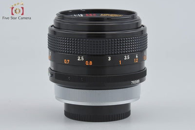 【中古】Canon キヤノン FD 55mm f/1.2 S.S.C. ASPHERICAL
