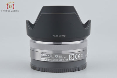 [Used] Sony E 16mm f/2.8 SEL16F28