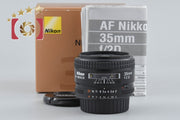 [Used] Nikon AF NIKKOR 35mm f/2 D with original box