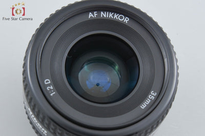 [Used] Nikon AF NIKKOR 35mm f/2 D with original box