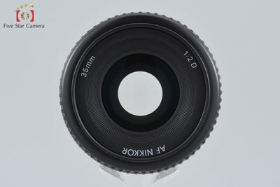 [Used] Nikon AF NIKKOR 35mm f/2 D with original box