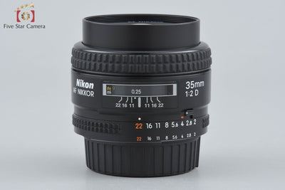 [Used] Nikon AF NIKKOR 35mm f/2 D with original box