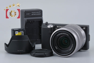 【中古】SONY ソニー α NEX-5 ズームレンズキット ブラック
