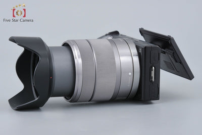 【中古】SONY ソニー α NEX-5 ズームレンズキット ブラック