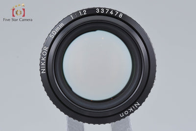 [Used] Nikon Ai-S NIKKOR 50mm f/1.2