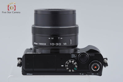 【中古】Nikon ニコン 1 J5 ブラック 標準パワーズームキット シャッター回数僅少
