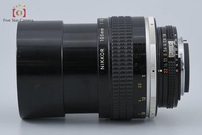 [Used] Nikon Ai-S NIKKOR 105mm f/1.8