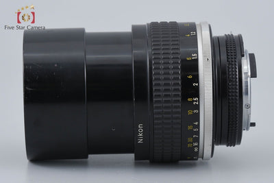 [Used] Nikon Ai-S NIKKOR 105mm f/1.8