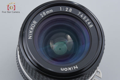 [Used] Nikon Ai-S NIKKOR 28mm f/2.8