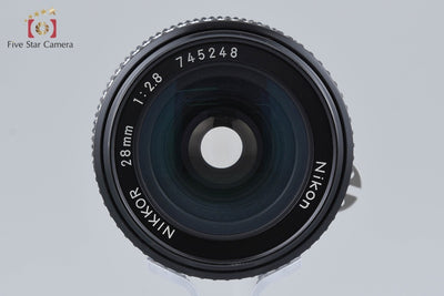 [Used] Nikon Ai-S NIKKOR 28mm f/2.8