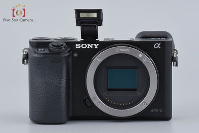 Used: SONY Sony α6000 ILCE-6000 Black Mirrorless Interchangeable Lens Camera Multi-language Support