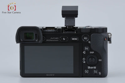Used: SONY Sony α6000 ILCE-6000 Black Mirrorless Interchangeable Lens Camera Multi-language Support