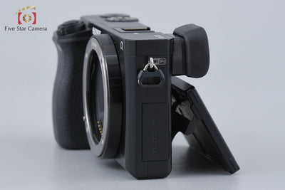 Used: SONY Sony α6000 ILCE-6000 Black Mirrorless Interchangeable Lens Camera Multi-language Support