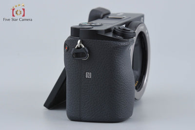 Used: SONY Sony α6000 ILCE-6000 Black Mirrorless Interchangeable Lens Camera Multi-language Support