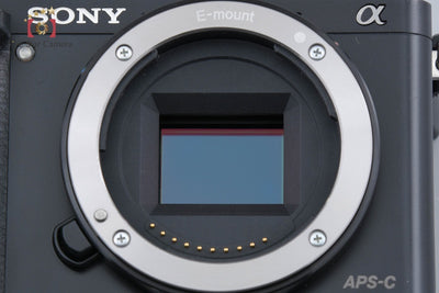 Used: SONY Sony α6000 ILCE-6000 Black Mirrorless Interchangeable Lens Camera Multi-language Support