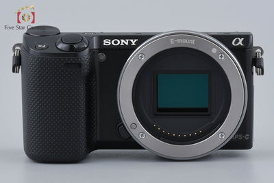[Used] SONY α NEX-5R Power Zoom Lens Kit Black Multi-Language Support