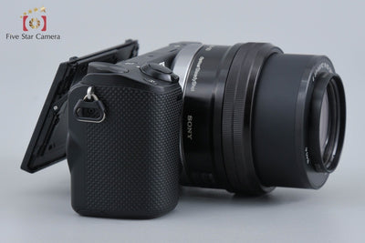 [Used] SONY α NEX-5R Power Zoom Lens Kit Black Multi-Language Support