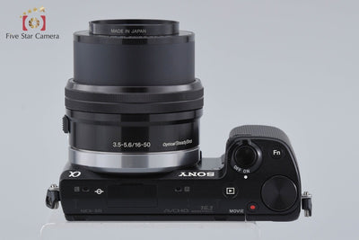 [Used] SONY α NEX-5R Power Zoom Lens Kit Black Multi-Language Support