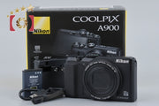 [Used] Nikon COOLPIX A900 Black Compact Digital Camera with Original Box