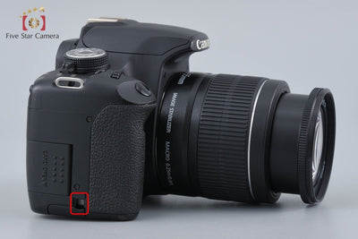 [Used] Canon EOS Kiss X3 + EF-S 18-55mm f/3.5-5.6 IS II