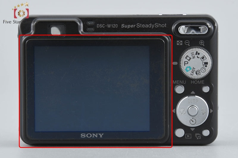 SONY DSC-W120 ブラック コンパクトデジタルカメラ 【公式通販】