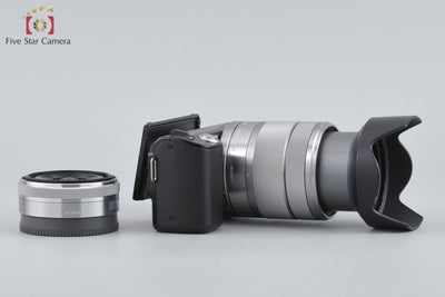 [Used] SONY Sony α NEX-5 Double Lens Kit Black Low Shutter Count With Original Box