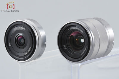 [Used] SONY Sony α NEX-5 Double Lens Kit Black Low Shutter Count With Original Box