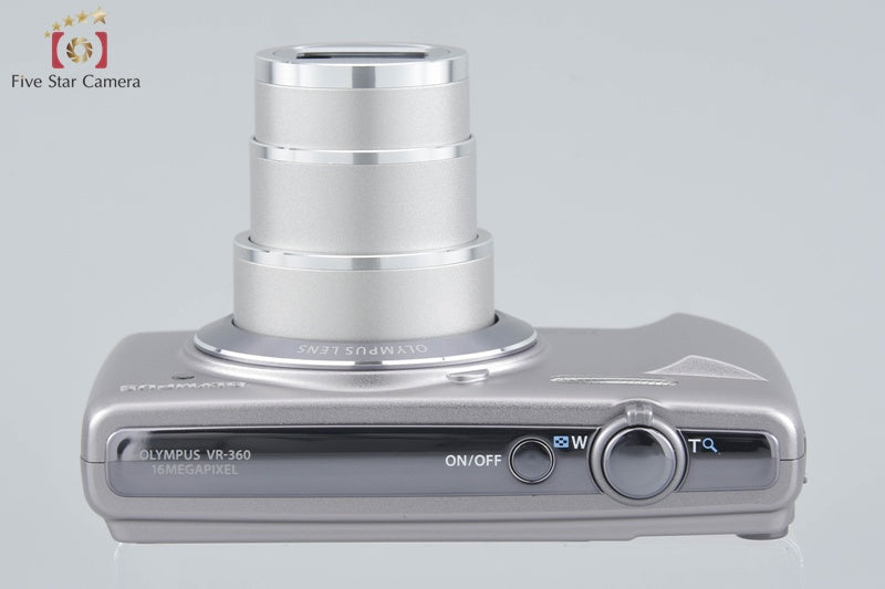 中古】OLYMPUS オリンパス VR-360 シルバー コンパクトデジタルカメラ