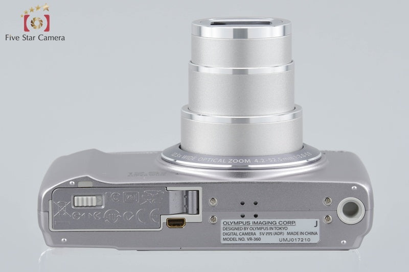 中古】OLYMPUS オリンパス VR-360 シルバー コンパクトデジタルカメラ