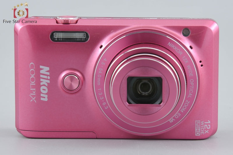 中古】Nikon ニコン COOLPIX S6900 グロッシーピンク コンパクト