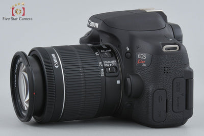 [Used] Canon EOS Kiss X8i EF-S 18-55 IS STM Lens Kit - Low Shutter Count