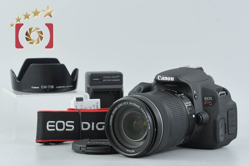 [Used] Canon EOS Kiss X7i EF-S 18-135 IS STM Lens Kit