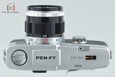 【中古】OLYMPUS オリンパス PEN FT シルバー + G.ZUIKO AUTO-S 40mm f/1.4