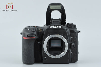 【中古】Nikon ニコン D7500 デジタル一眼レフカメラ シャッター回数僅少