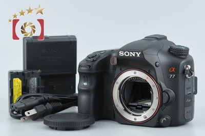 【中古】SONY ソニー α77 SLT-A77V デジタル一眼カメラ