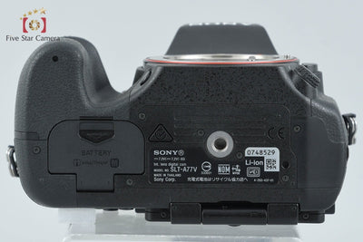 【中古】SONY ソニー α77 SLT-A77V デジタル一眼カメラ