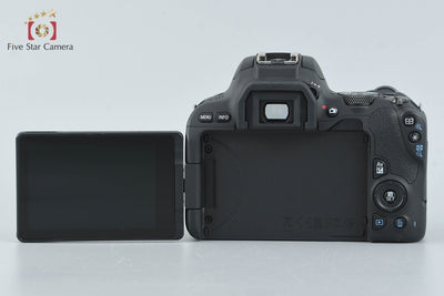 [Used] Canon EOS Kiss X9 Double Zoom Kit Black
