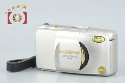 【中古】OLYMPUS オリンパス μ[mju:] ZOOM 105 DELUXE コンパクトフィルムカメラ