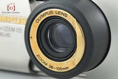 【中古】OLYMPUS オリンパス μ[mju:] ZOOM 105 DELUXE コンパクトフィルムカメラ