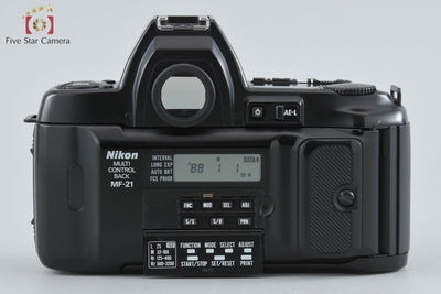 【中古】Nikon ニコン F-801s フィルム一眼レフカメラ MF-21 マルチコントロールバック付属