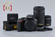 [Used] Nikon D5600 Double Zoom Kit
