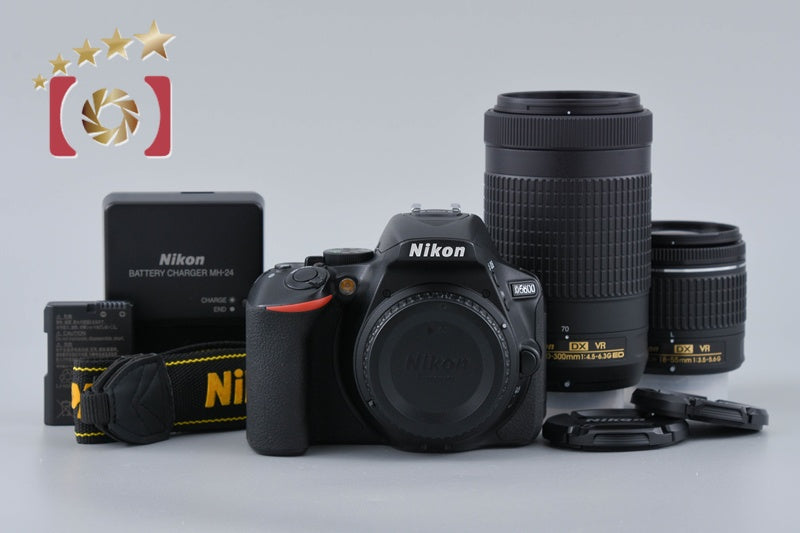 [Used] Nikon D5600 Double Zoom Kit