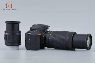 [Used] Nikon D5600 Double Zoom Kit