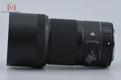 【中古】SIGMA シグマ Art 70mm f/2.8 DG MACRO キヤノン用