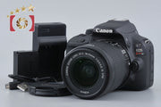Used] Canon EOS Kiss X7 EF-S 18-55mm IS STM Lens Kit Black